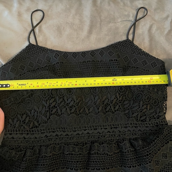 Little White Lies Women's Black Lace Dress - Picture 4 of 7